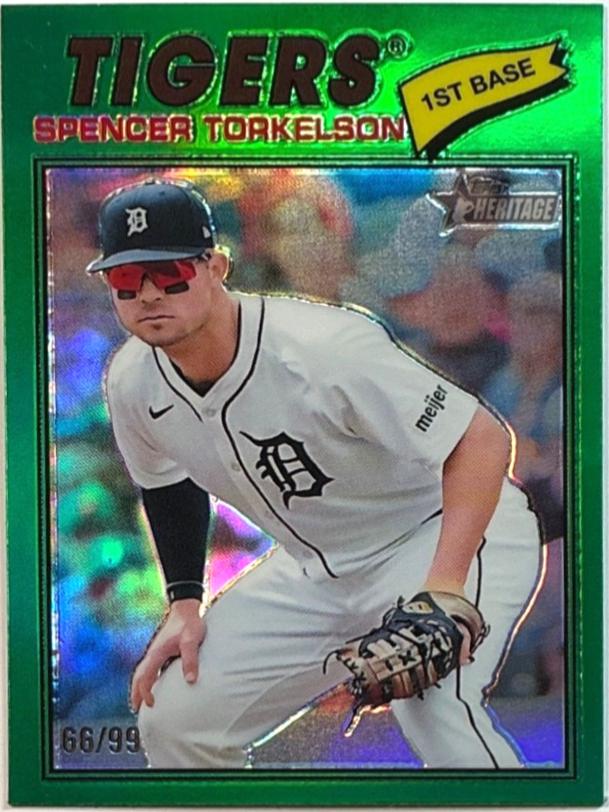 Spencer Torkelson [Green Bordered Chrome] #106