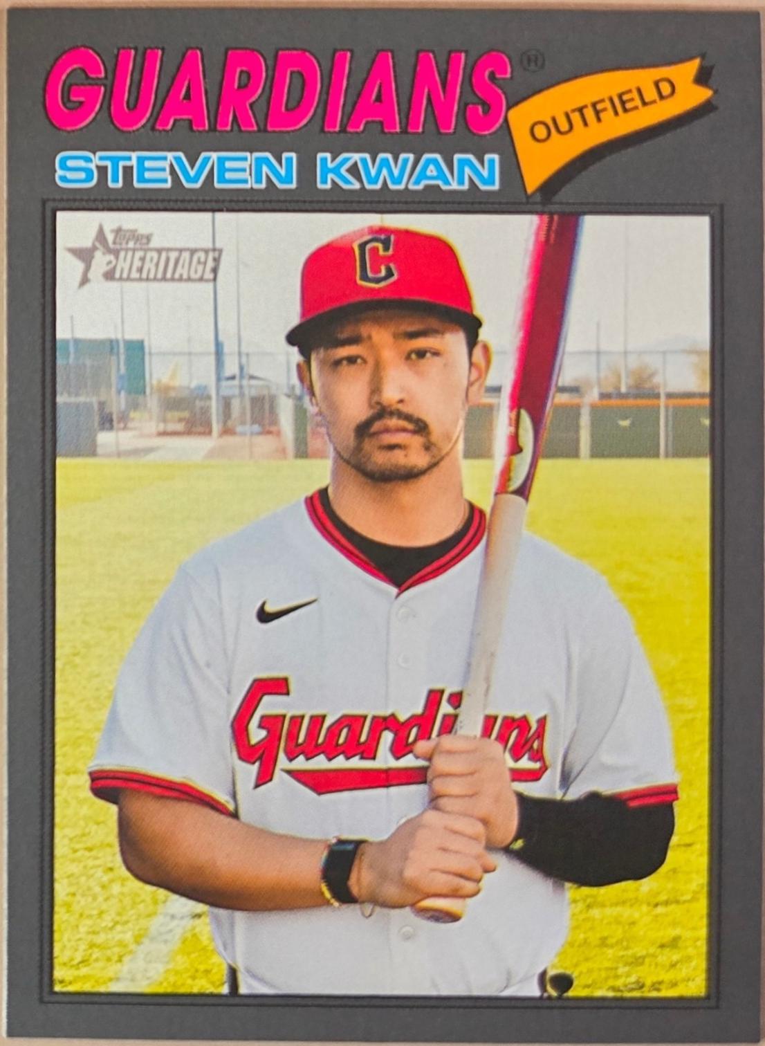 Steven Kwan [Dark Gray Bordered] #139