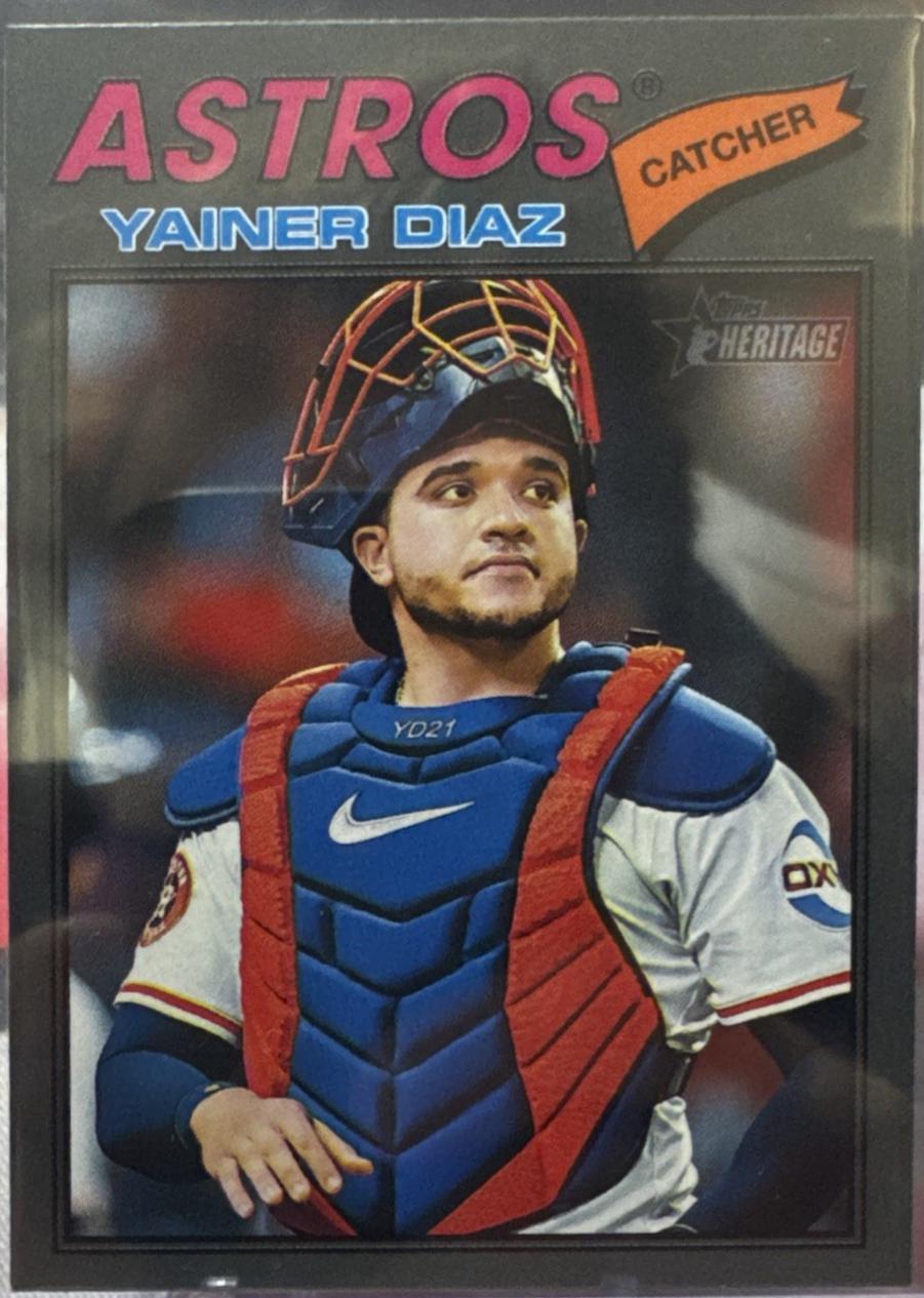 Yainer Diaz [Dark Gray Bordered] #219