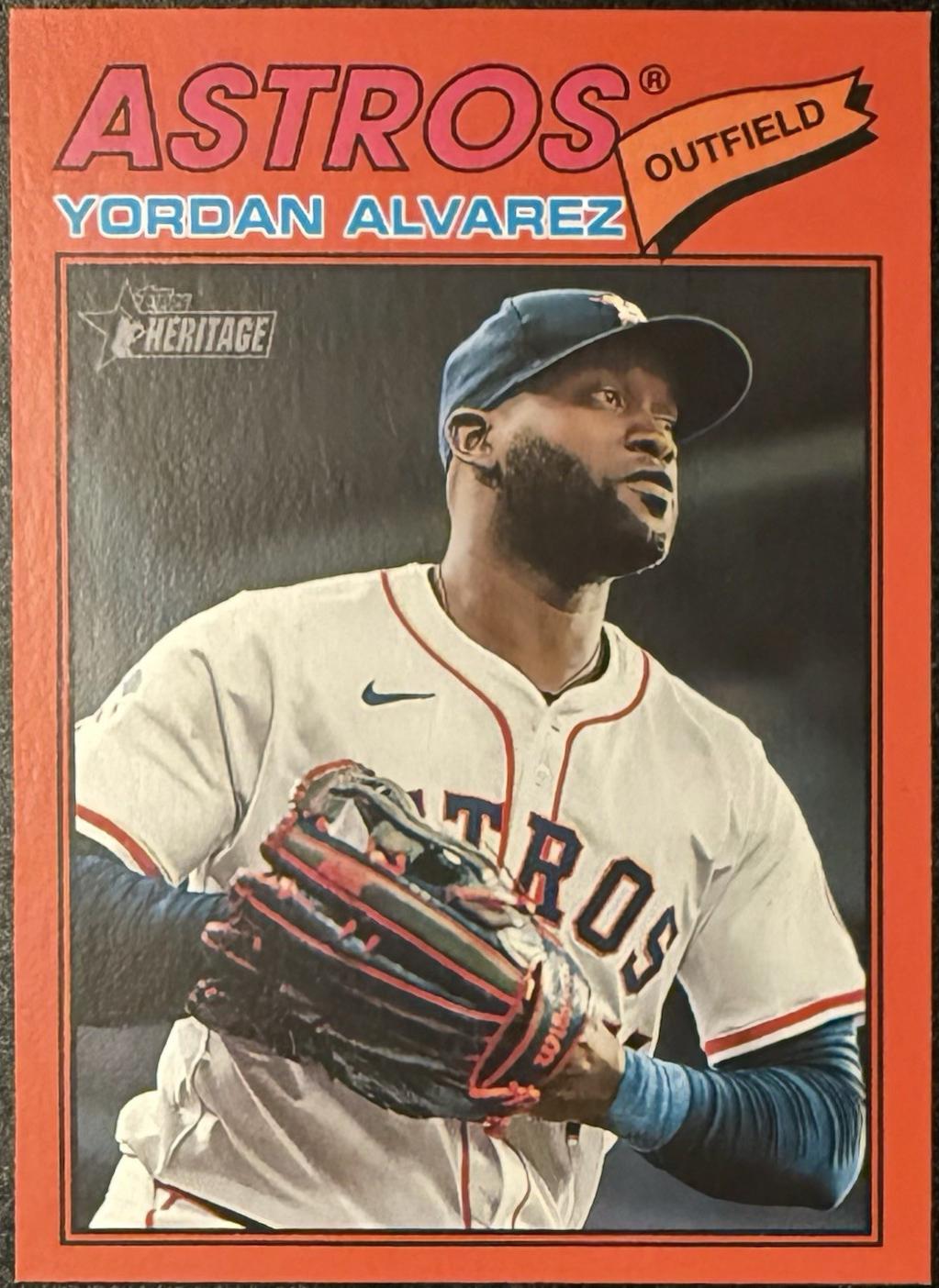 Yordan Alvarez [Red Bordered] #25