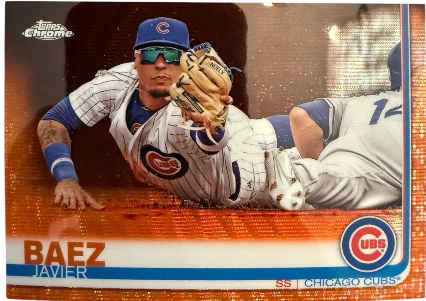 Javier Baez [Orange Refractor] #48