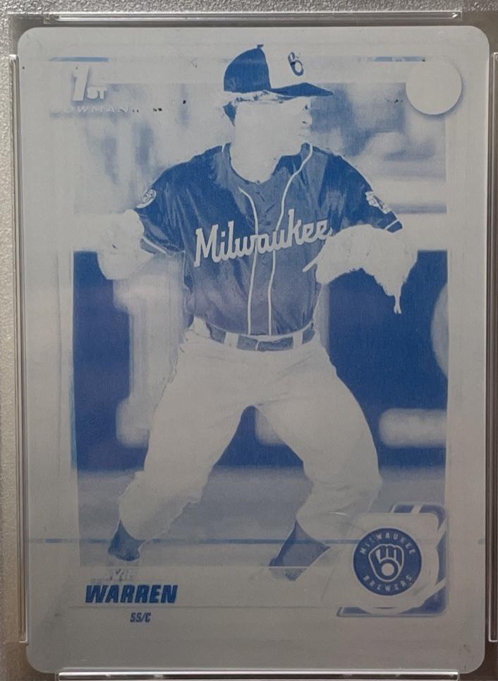 Zavier Warren [Printing Plate] #BD-97