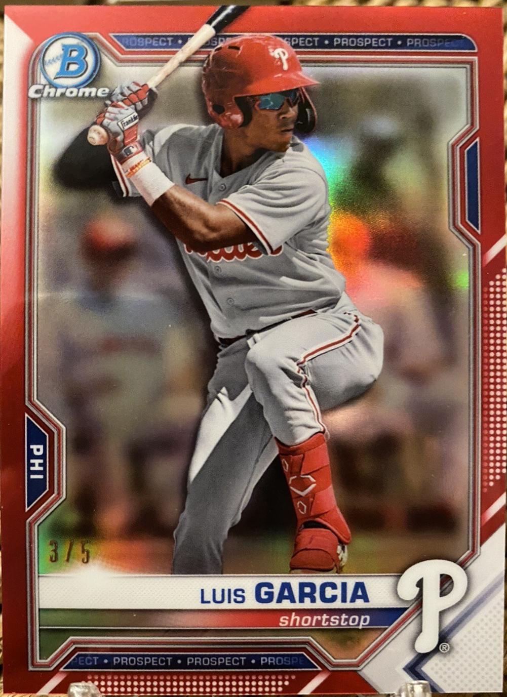 Luis Garcia [Red Refractor] #BCP-79