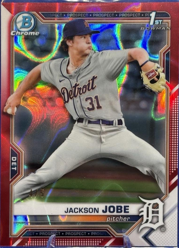 Jackson Jobe [Red Lava Refractor] #BDC-69