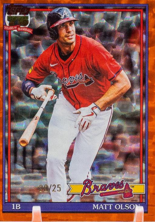Matt Olson [Orange] #T91-53