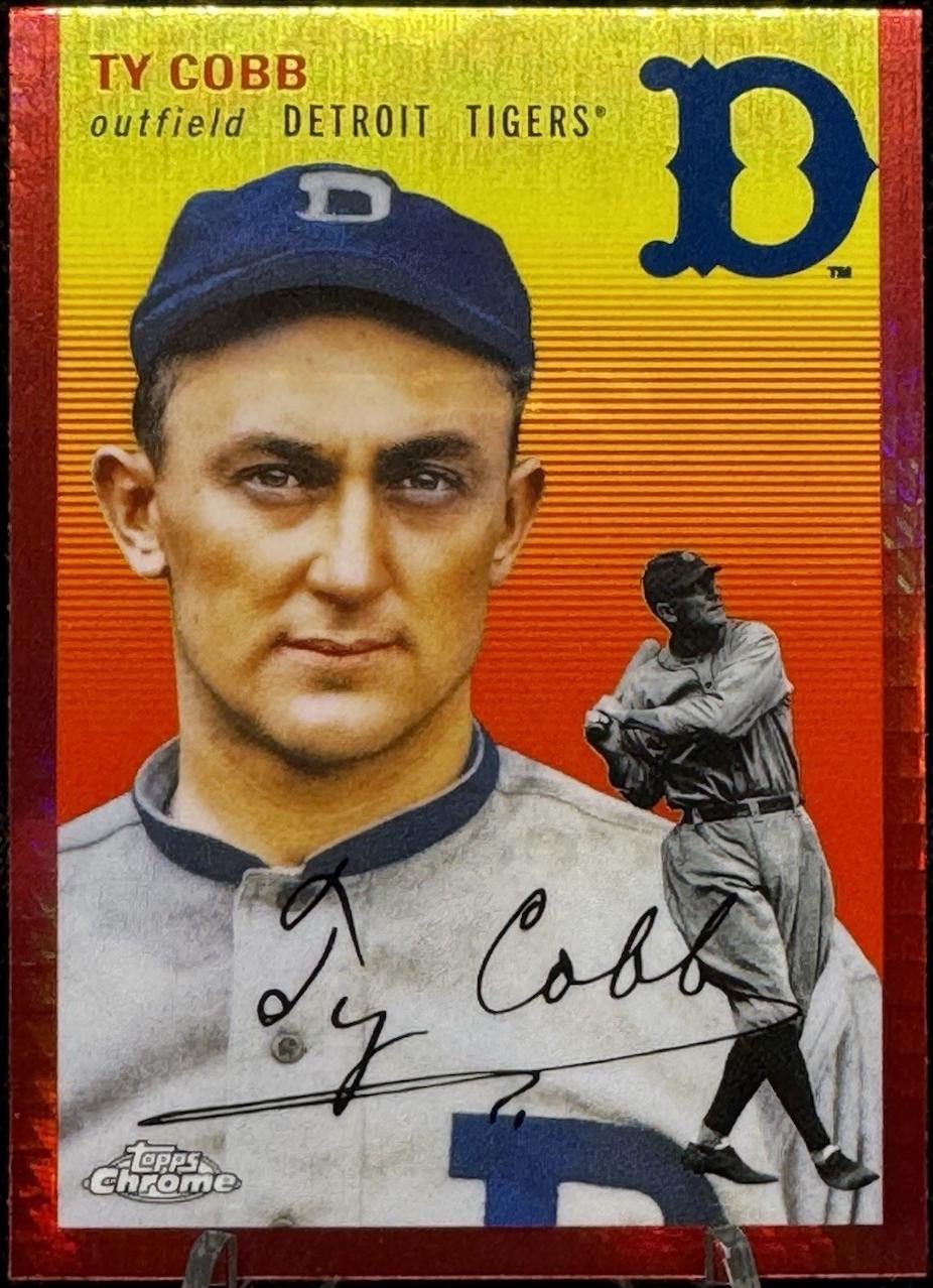 Ty Cobb [Red Prism Refractor] #464