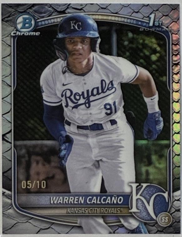 Warren Calcano [Reptilian Black] #BCP-185