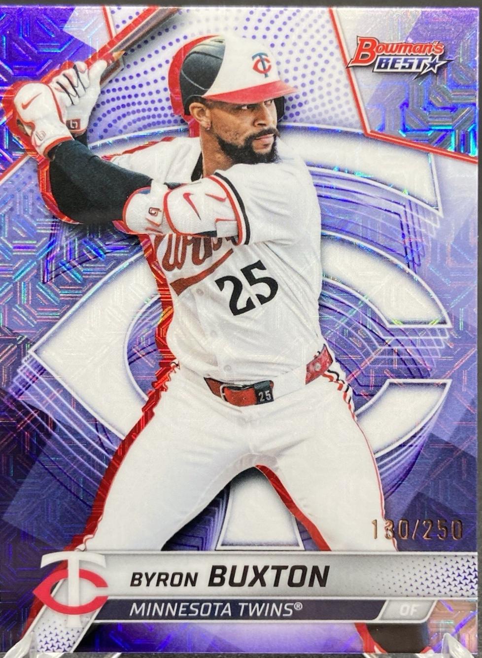 Byron Buxton [Purple Mojo Refractor] #48