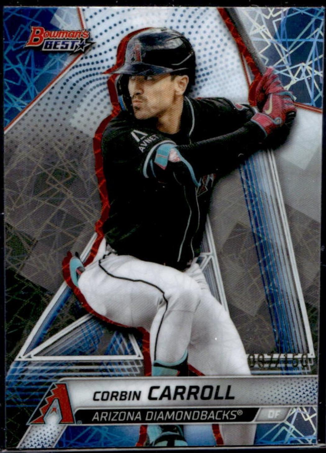 Corbin Carroll [Blue Lazer Refractor] #8