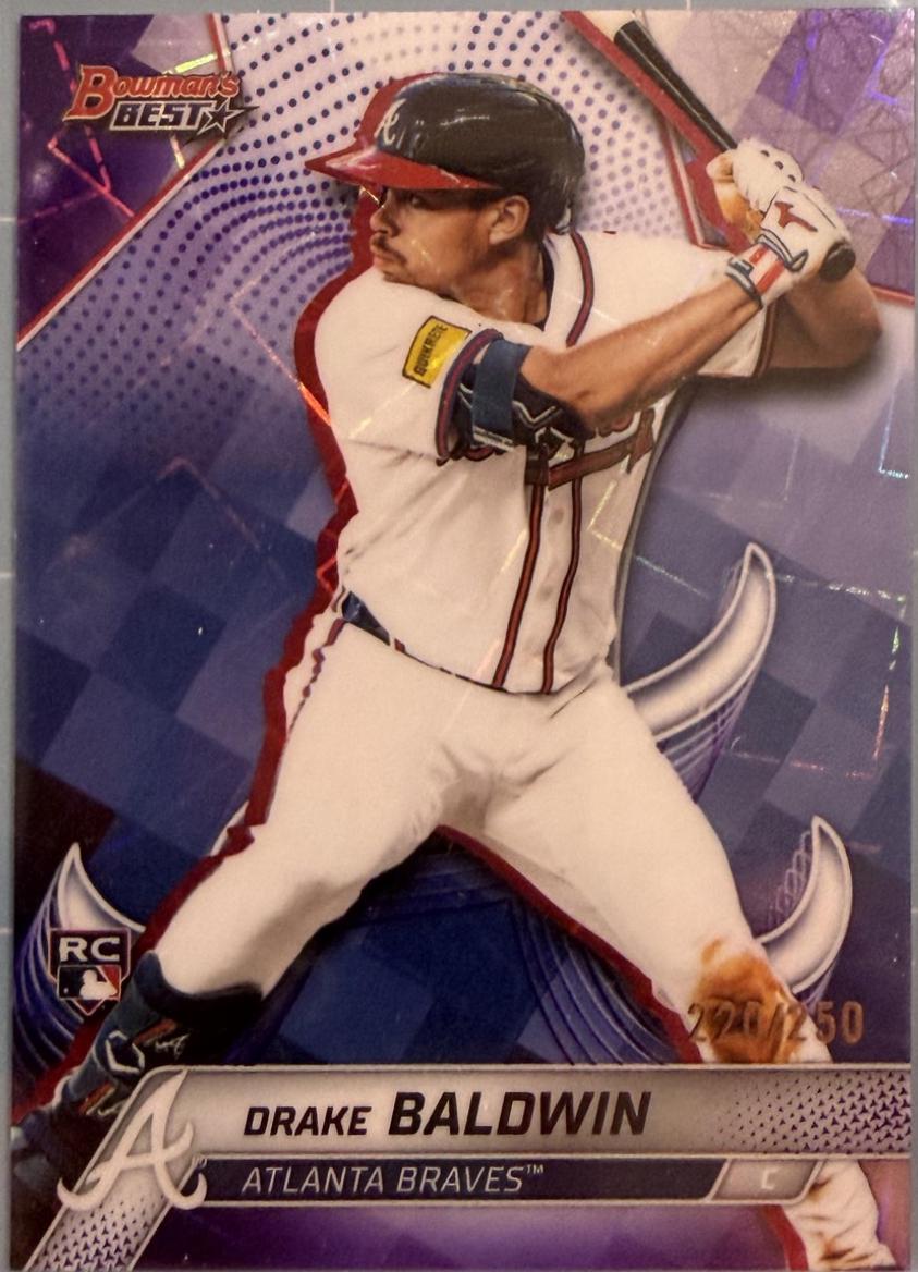 Drake Baldwin [Purple Lazer Refractor] #60