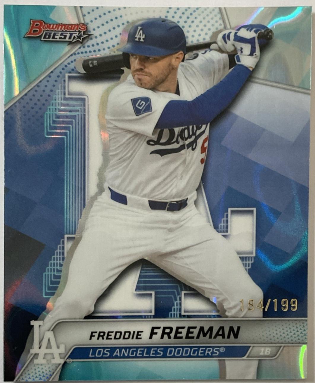 Freddie Freeman [Aqua Refractor] #52