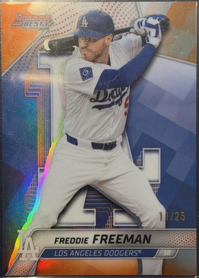 Freddie Freeman [Orange Refractor] #52