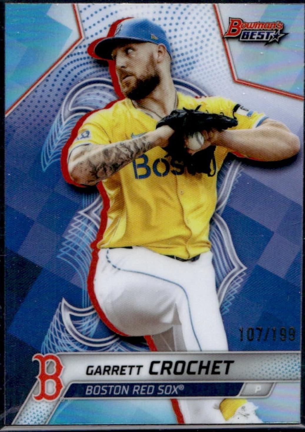 Garrett Crochet [Aqua Refractor] #3