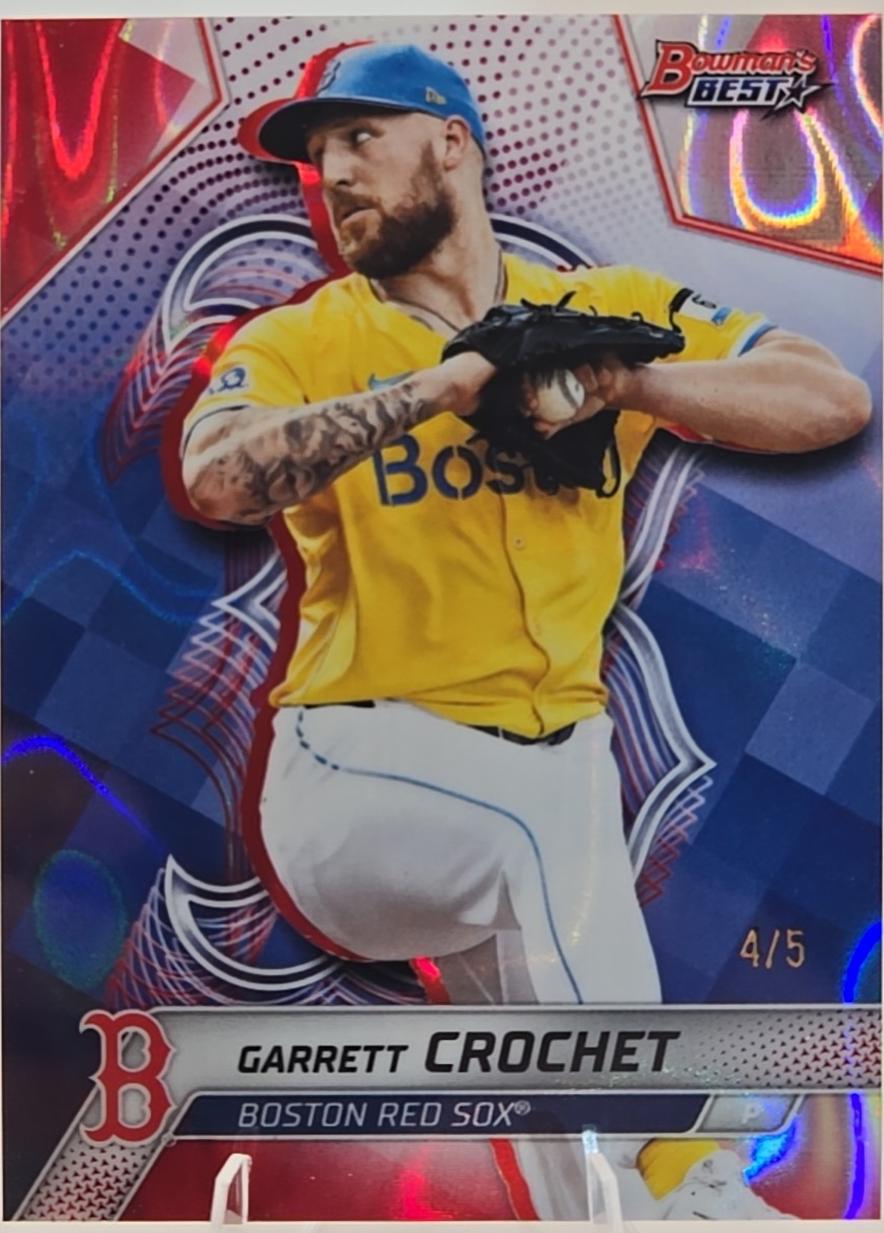 Garrett Crochet [Red Refractor] #3