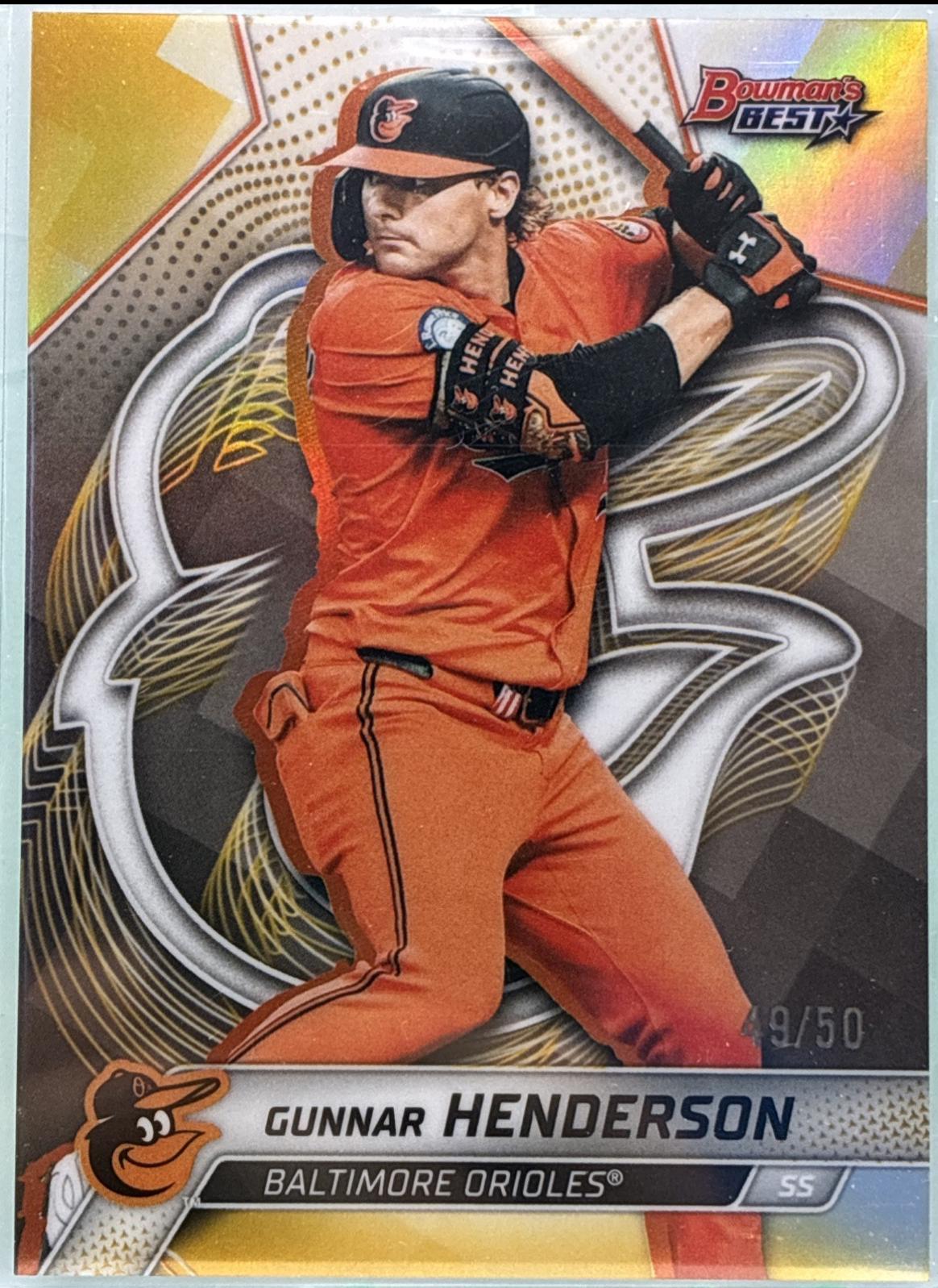 Gunnar Henderson [Gold Refractor] #36