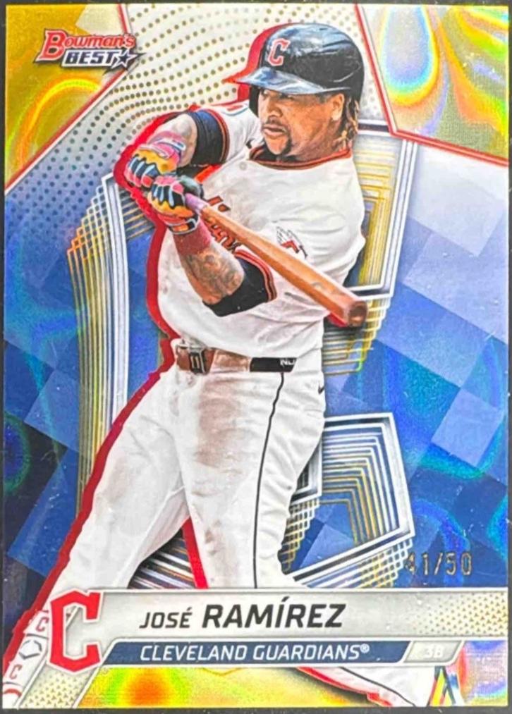 Jose Ramirez [Gold Lava Refractor] #14
