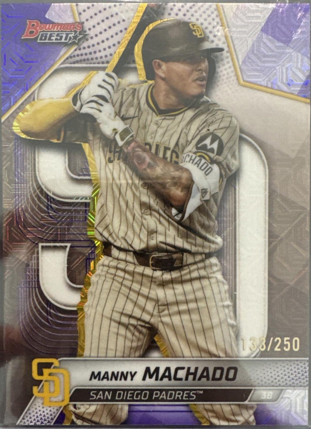 Manny Machado [Purple Refractor] #6