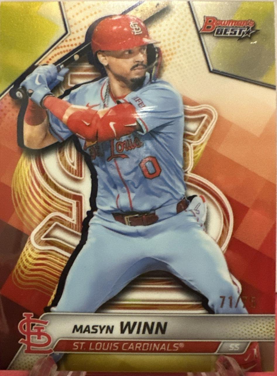 Masyn Winn [Yellow Refractor] #44