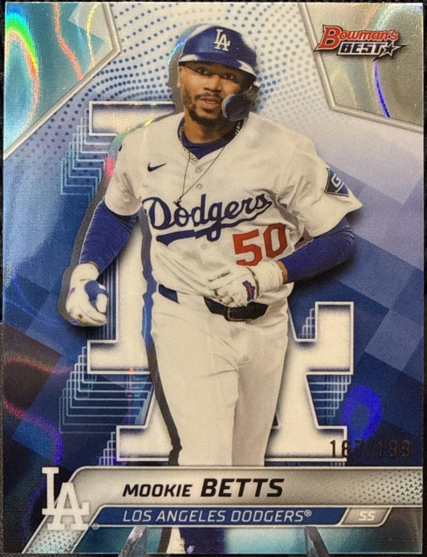 Mookie Betts [Aqua Lava Refractor] #64