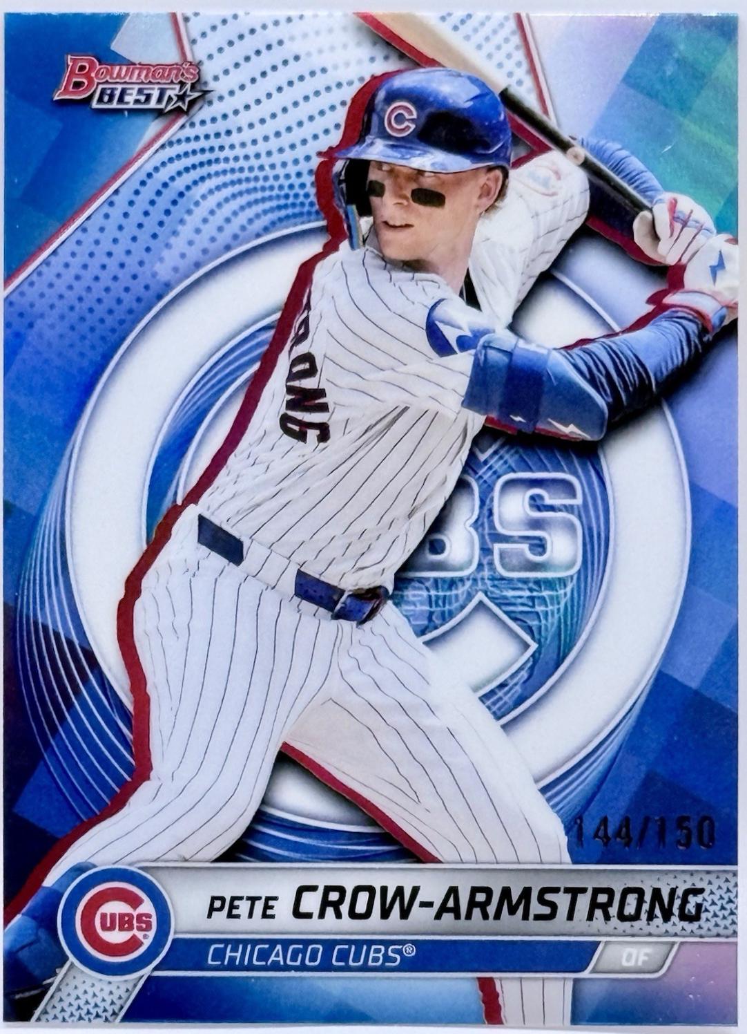 Pete Crow-Armstrong [Blue Refractor] #35