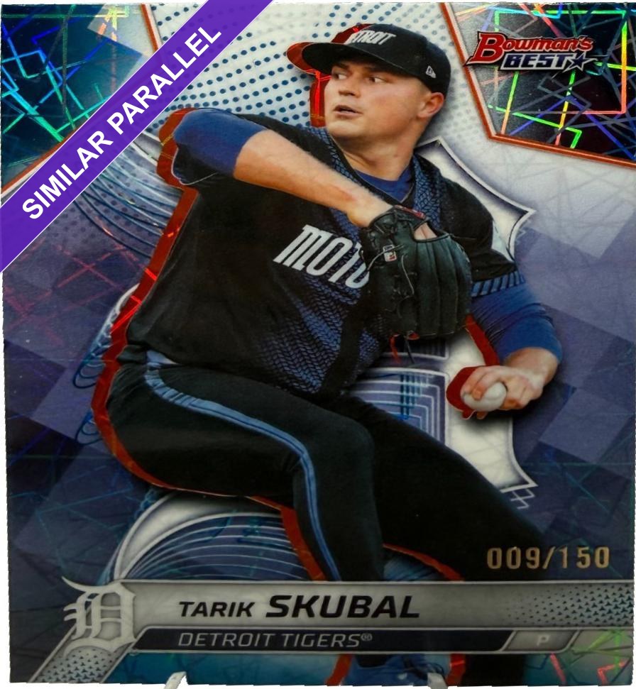 Tarik Skubal [Blue Refractor] #12