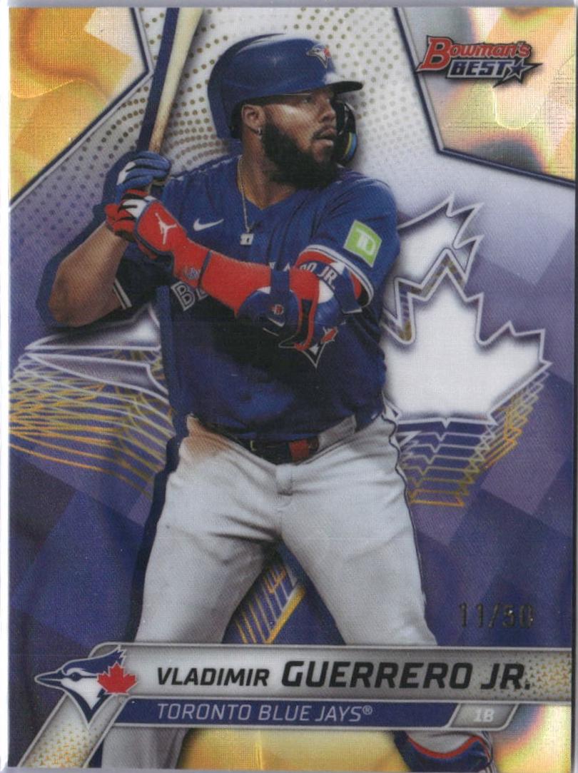 Vladimir Guerrero Jr. [Gold Lava Refractor] #22