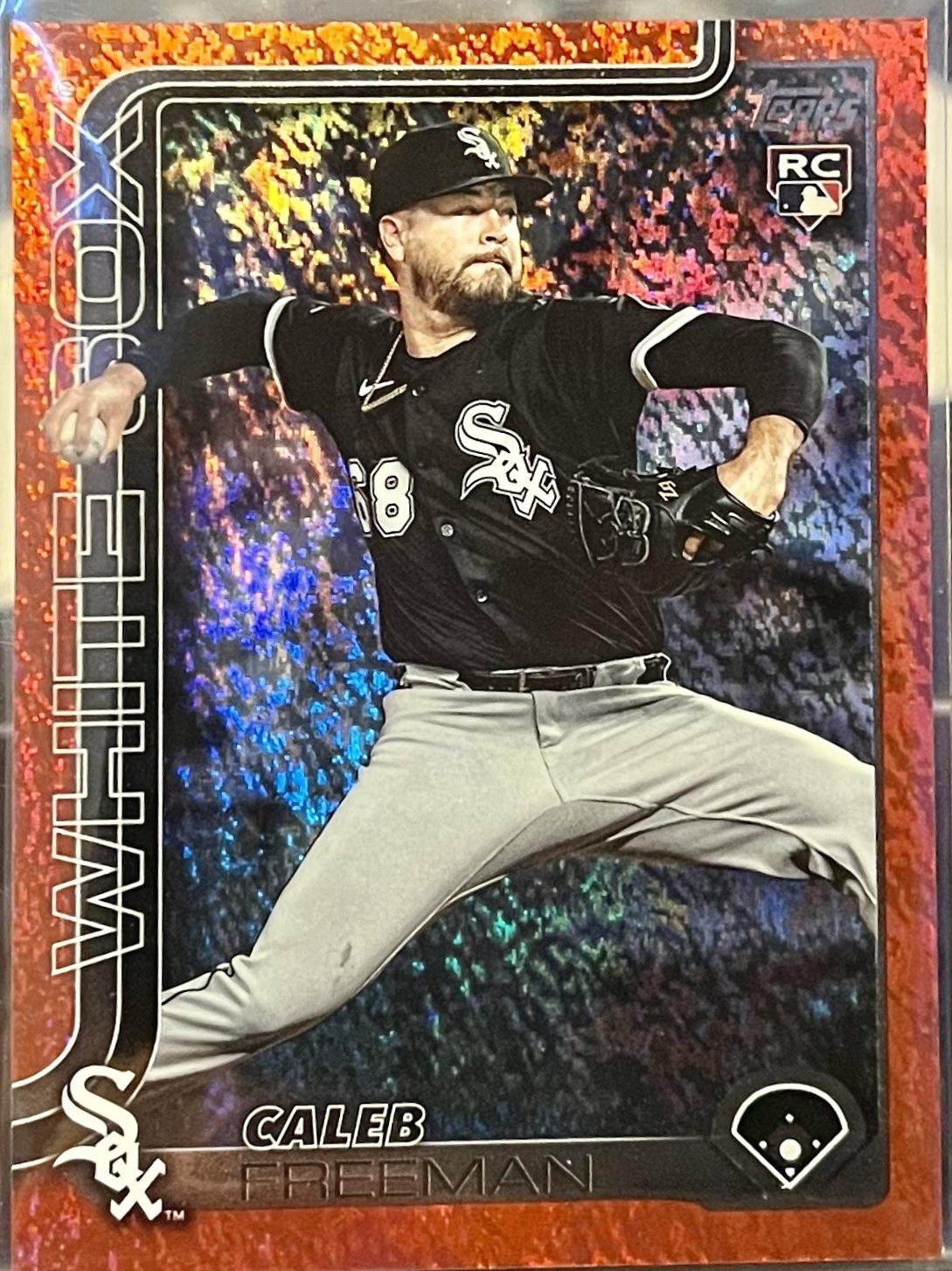Caleb Freeman [Red Diamante Foil] #US253