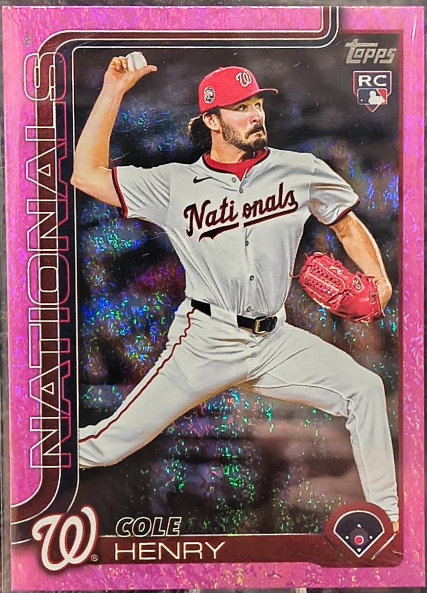 Cole Henry [Holo Pink Foil] #US186