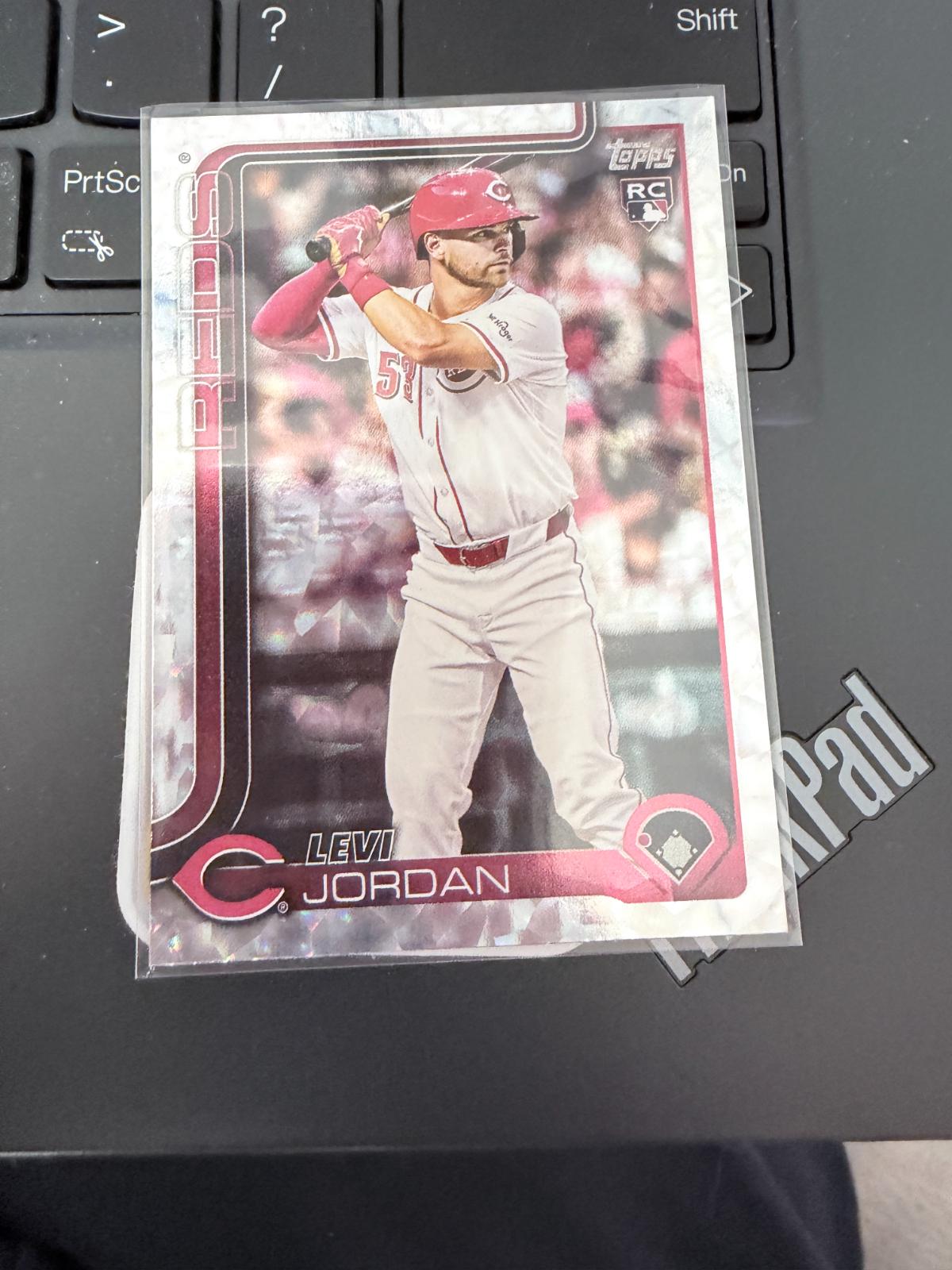 Levi Jordan [Silver Crackle Foil] #US6