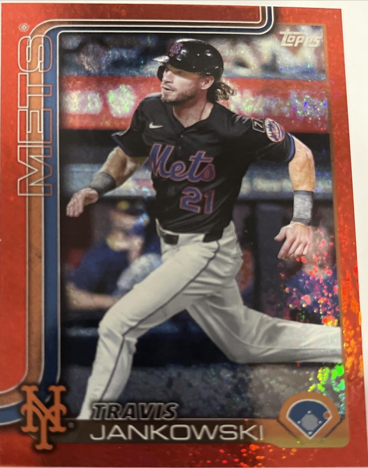Travis Jankowski [Red Diamante Foil] #US74