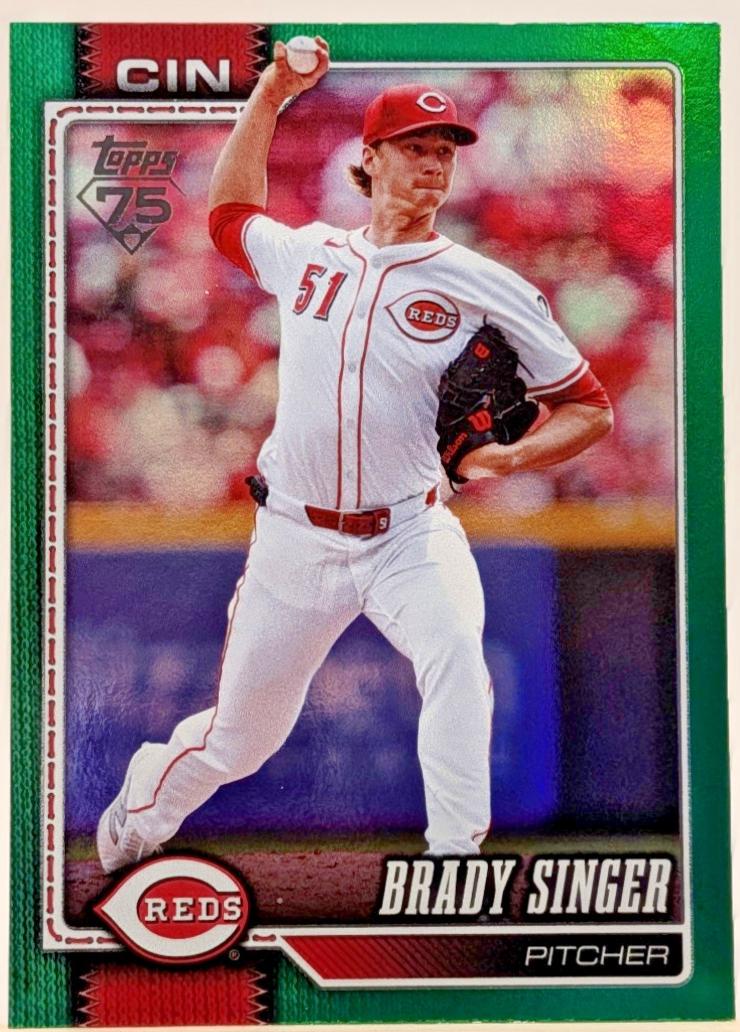 Brady Singer [Green Rainbow] #282