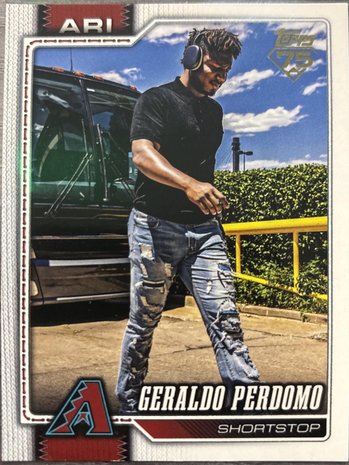 Geraldo Perdomo [Golden Mirror Variation] #257