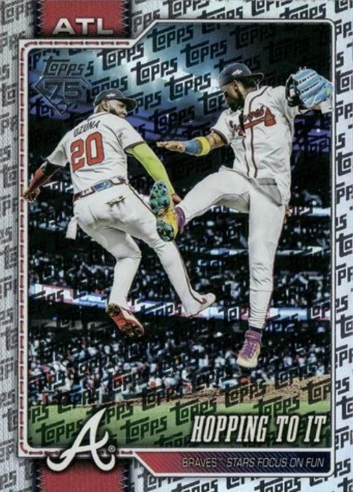 Hopping To It [Topps Foil Pattern] #118