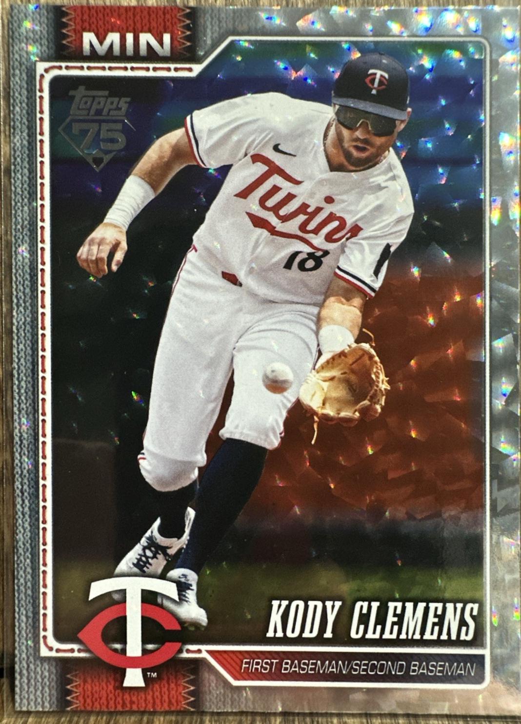Kody Clemens [Silver Crackleboard] #85