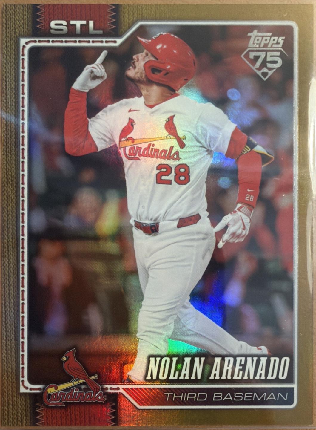 Nolan Arenado [Gold Sandglitter] #193