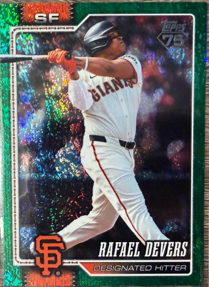 Rafael Devers [Green Rainbow] #219