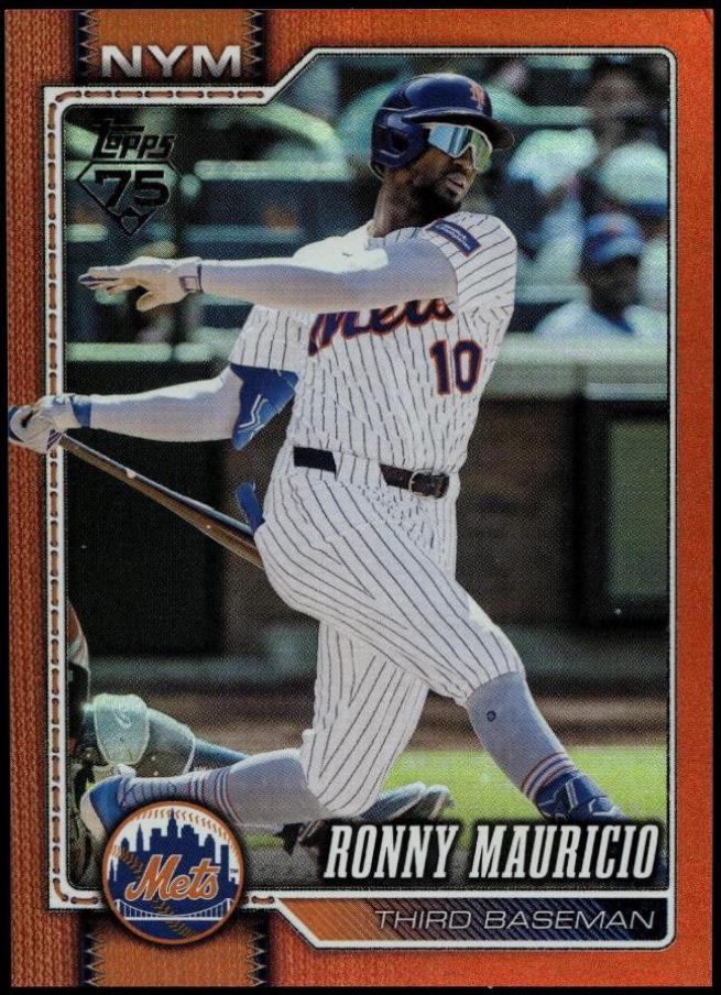 Ronny Mauricio [Orange Rainbow] #159