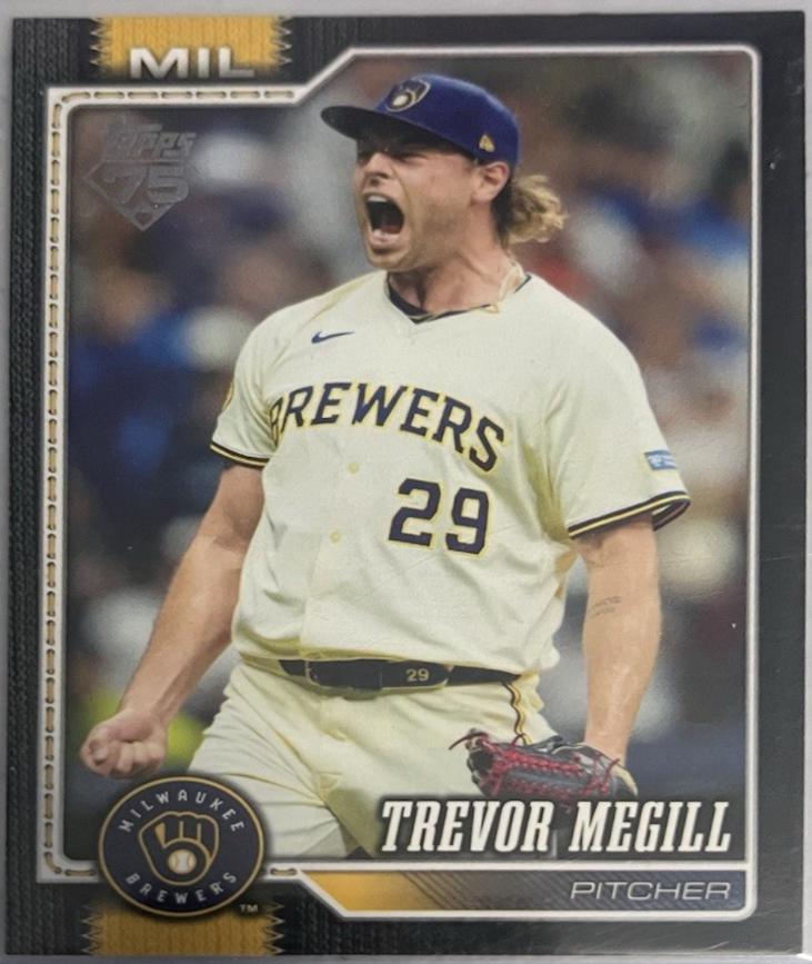 Trevor Megill [Black Border] #141