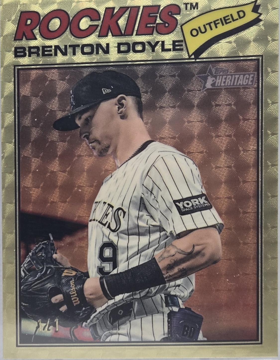 Brenton Doyle [Superfractor Chrome] #355