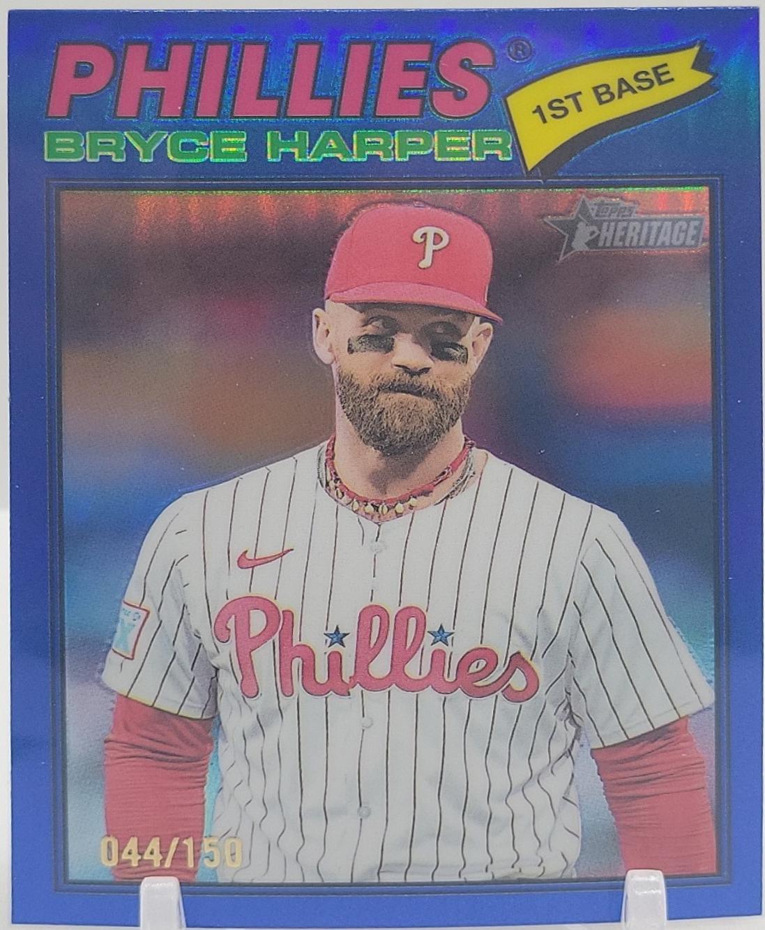Bryce Harper [Blue Bordered Chrome] #72