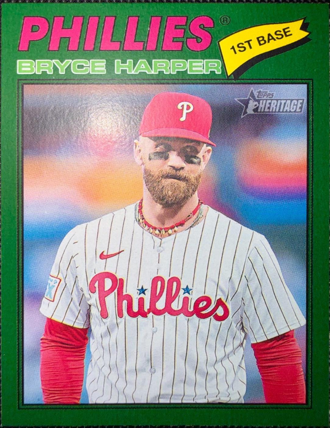Bryce Harper [Green Bordered Chrome] #72