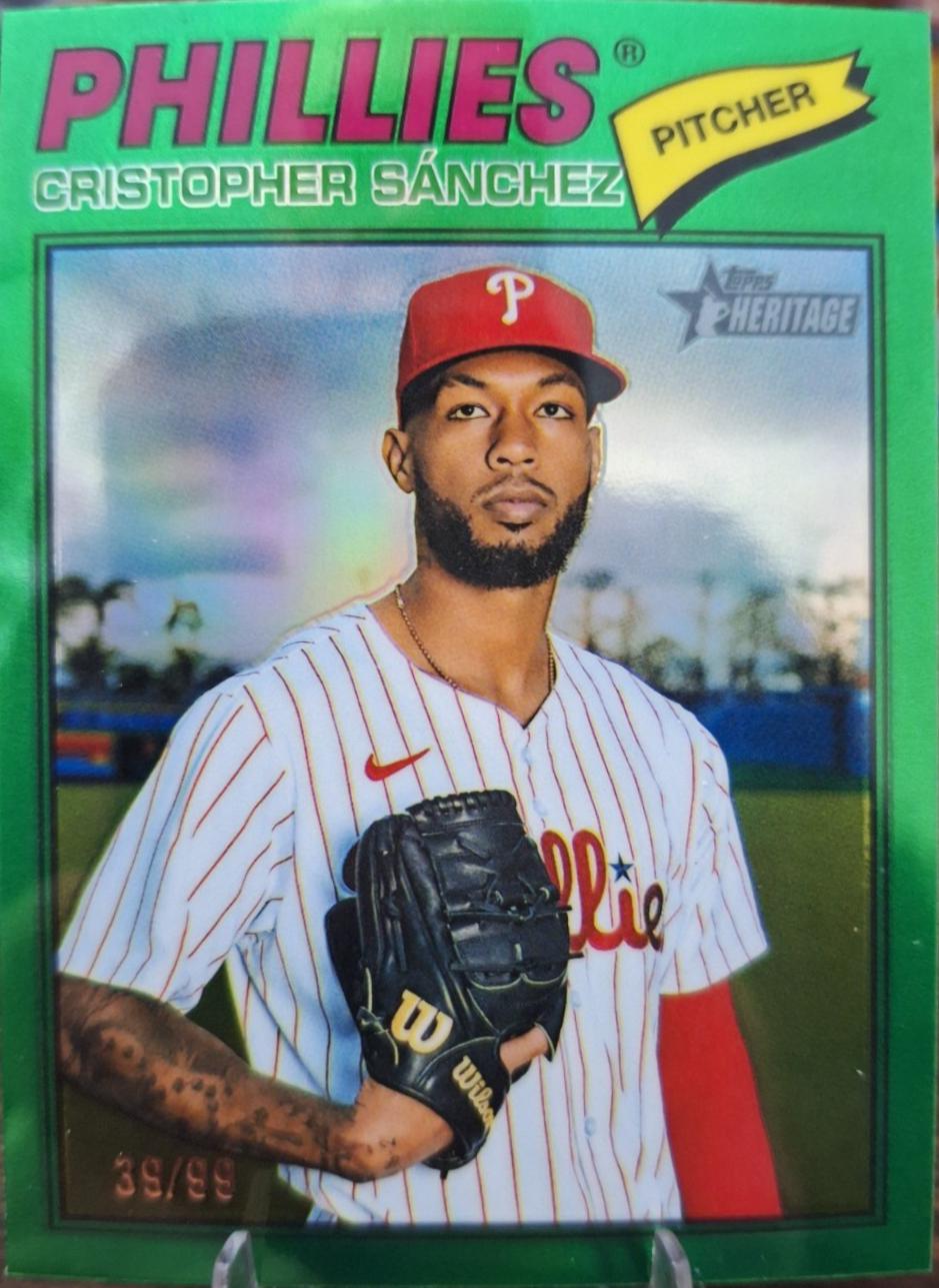 Cristopher Sanchez [Green Bordered Chrome] #110