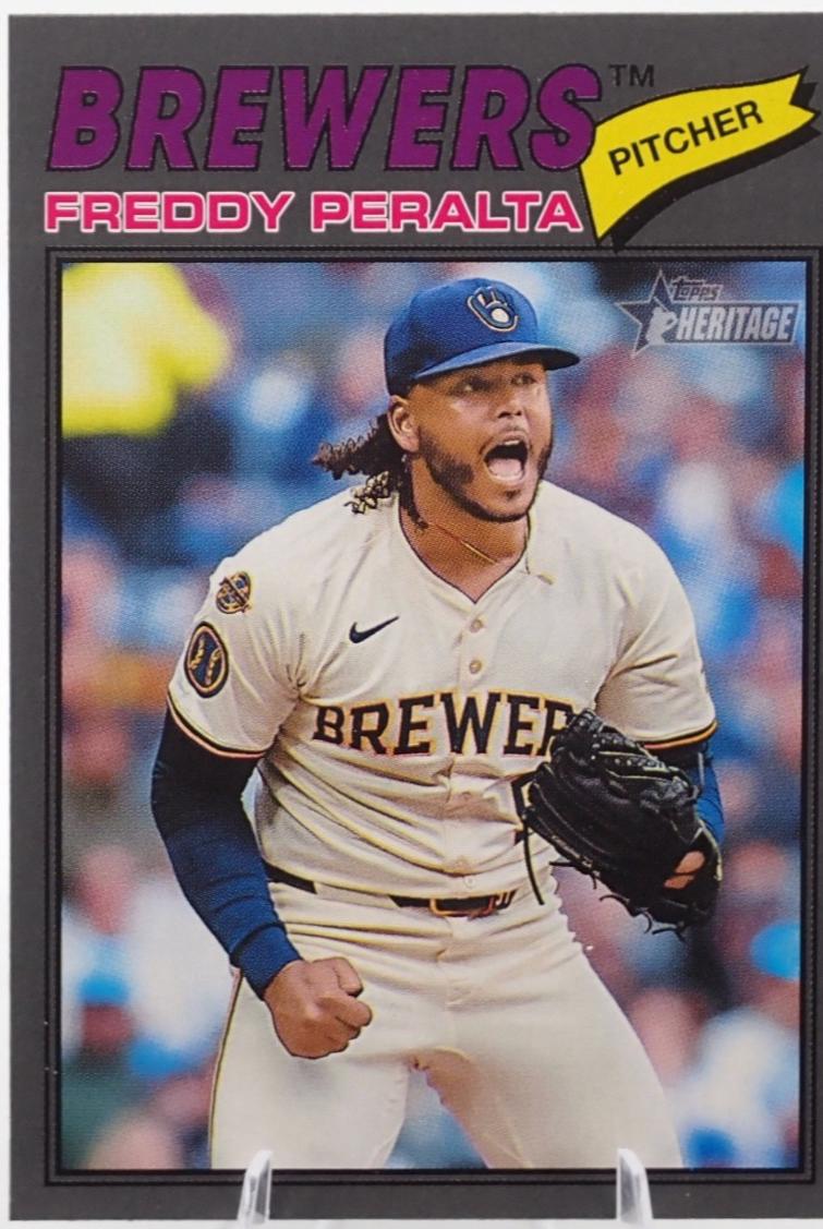 Freddy Peralta [Dark Gray Bordered] #291