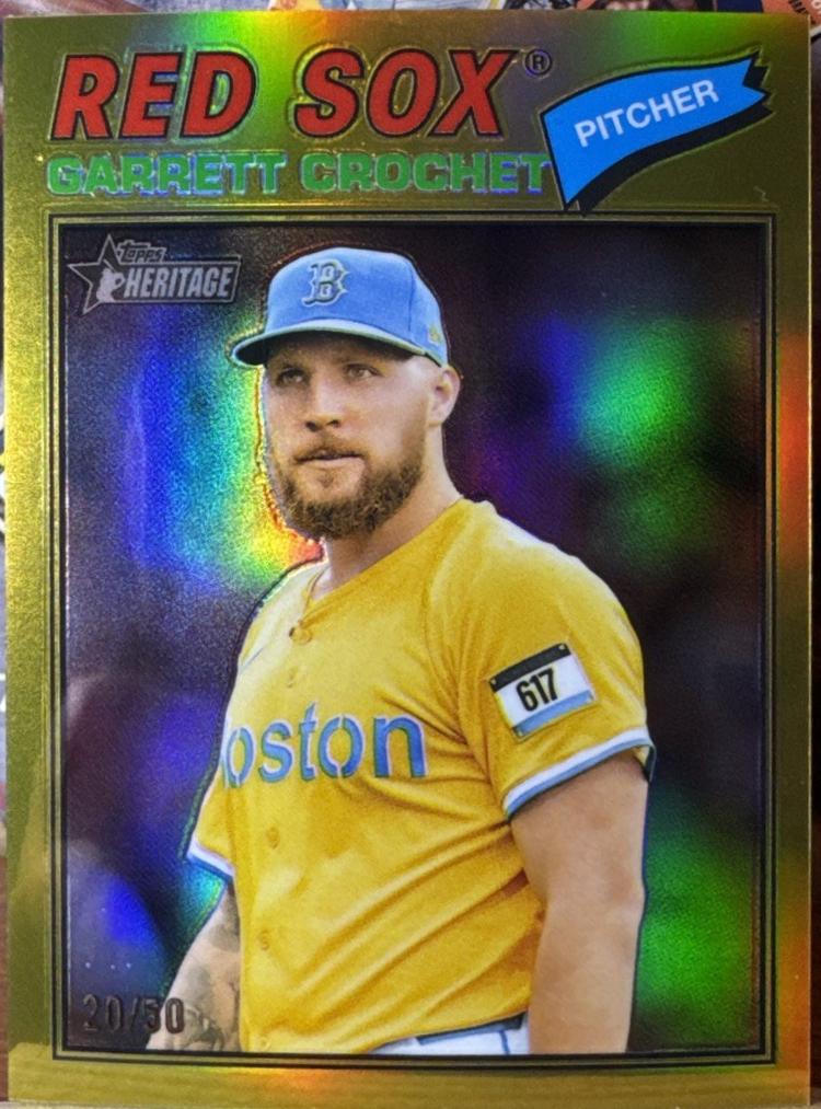 Garrett Crochet [Gold Bordered Chrome] #23
