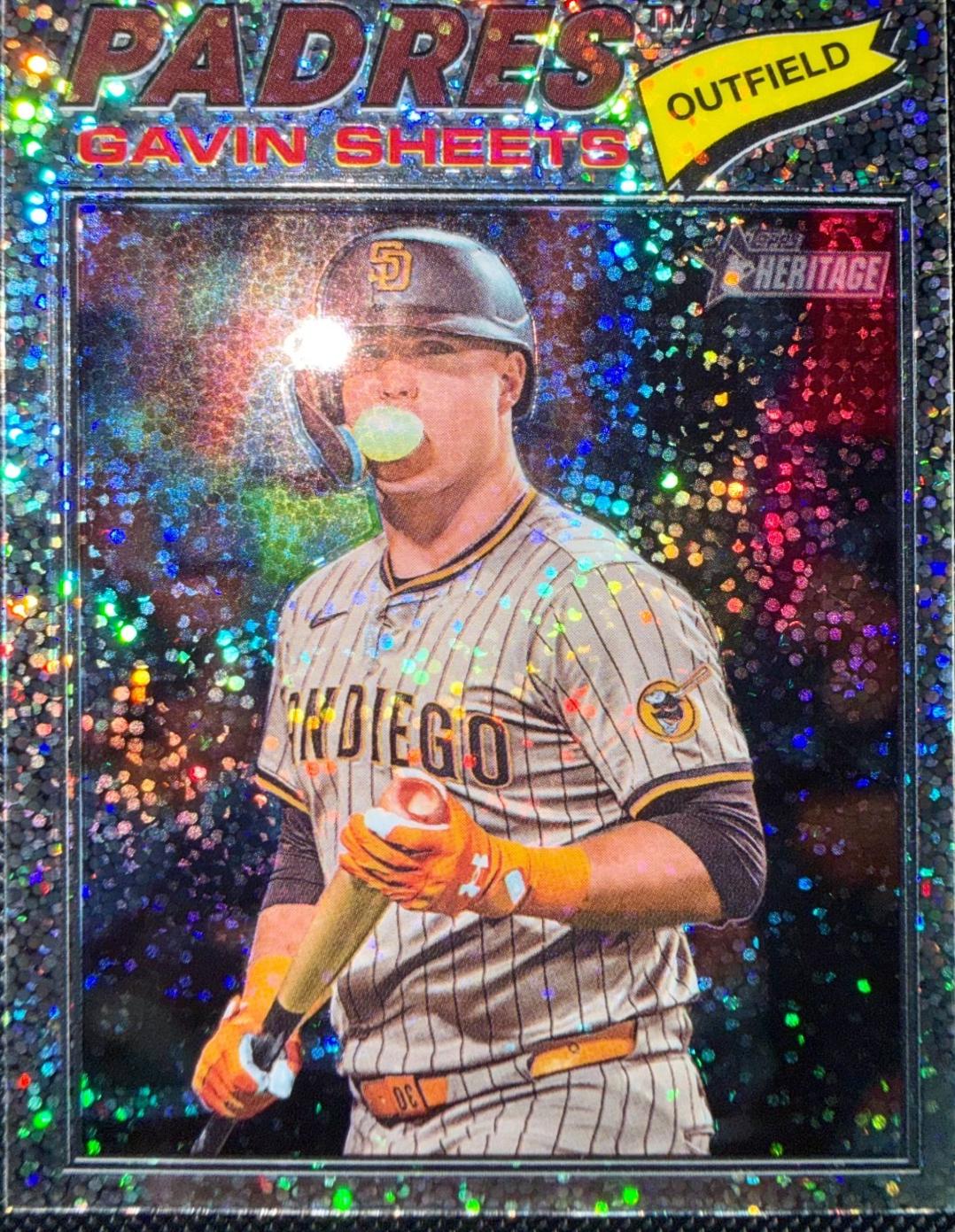 Gavin Sheets [Silver Sparkle Chrome] #127