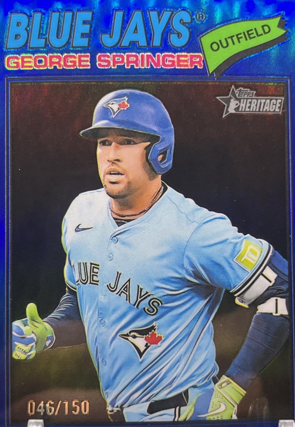George Springer [Blue Bordered Chrome] #108