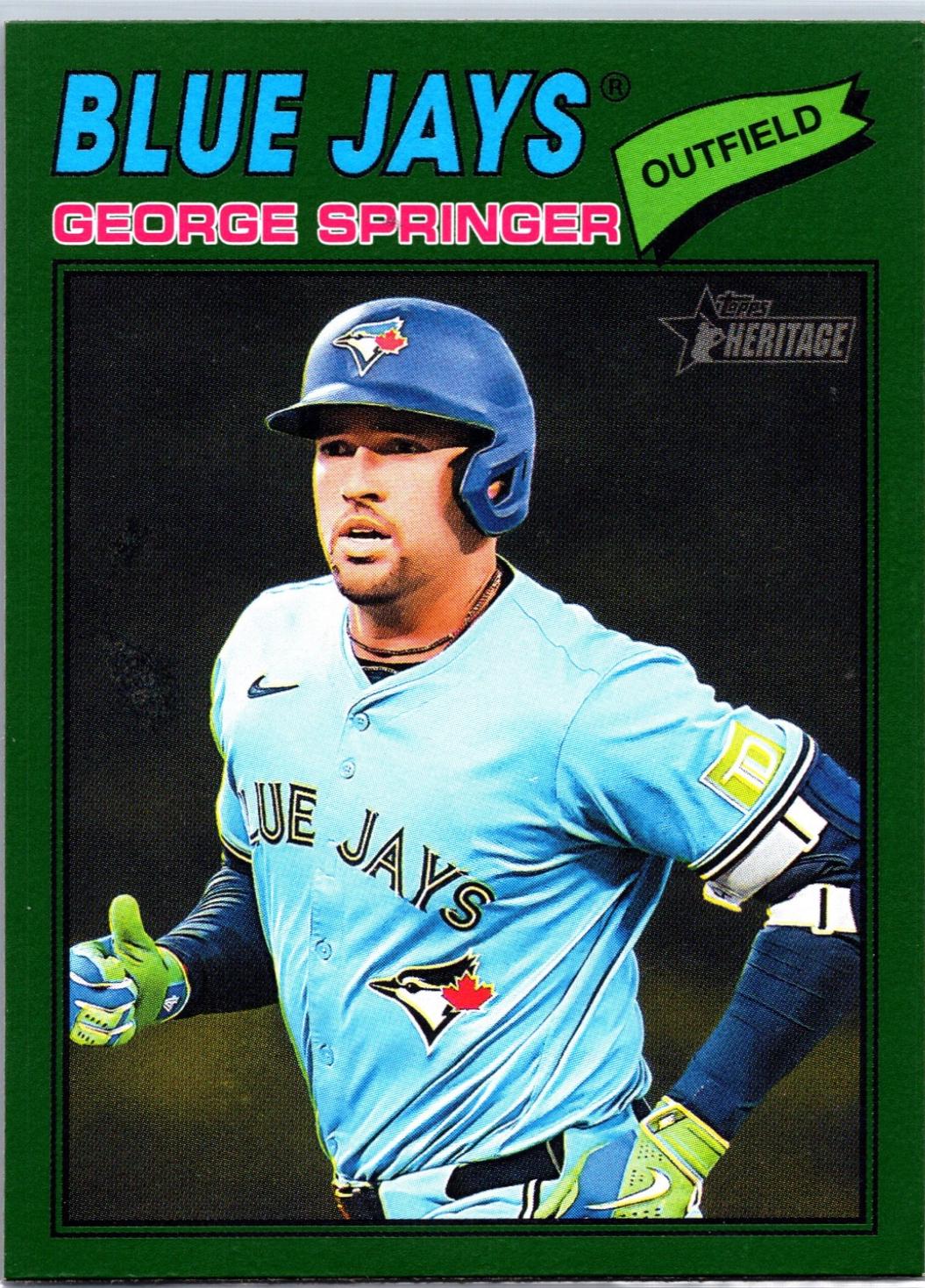 George Springer [Dark Green Bordered] #108