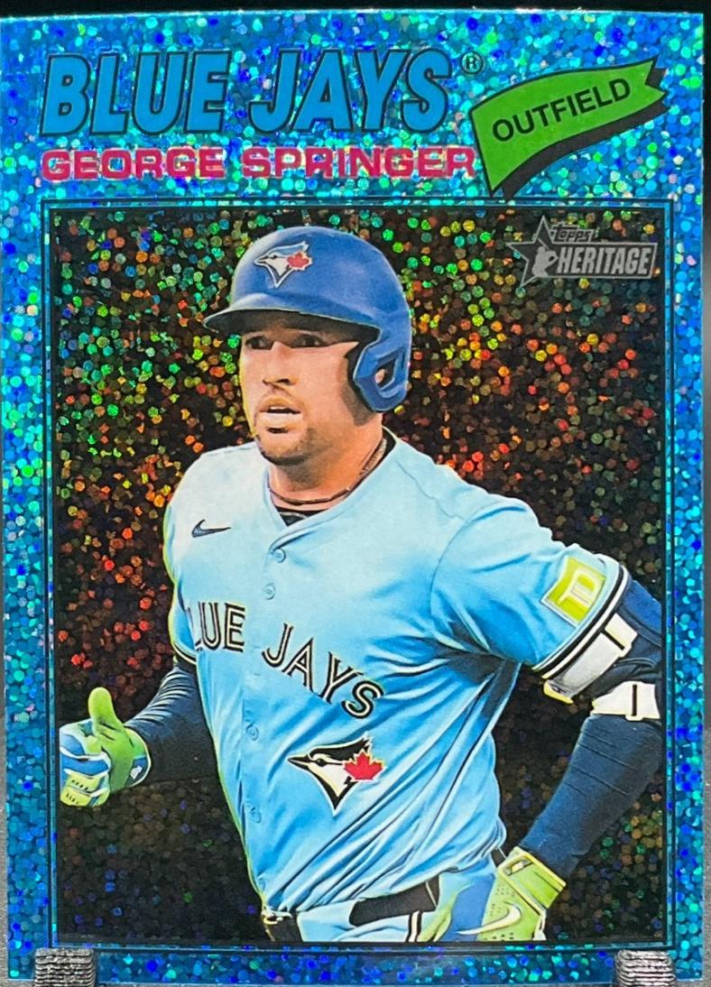 George Springer [Light Blue Sparkle Chrome] #108