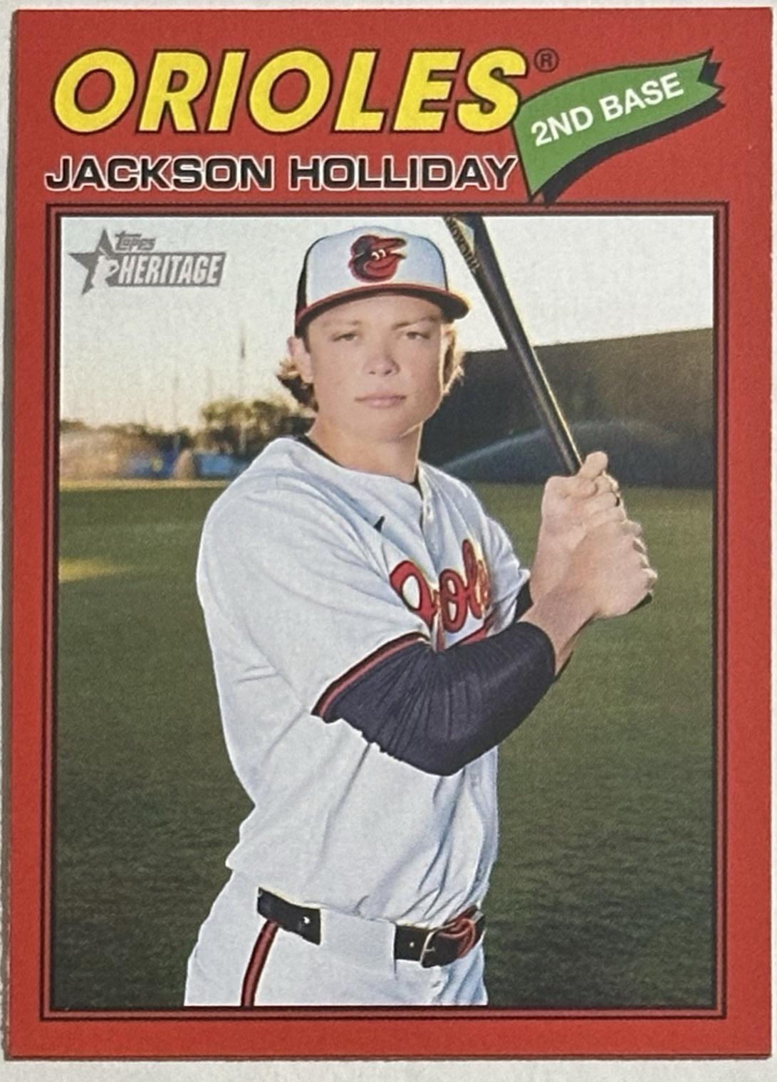 Jackson Holliday [Red Bordered] #218