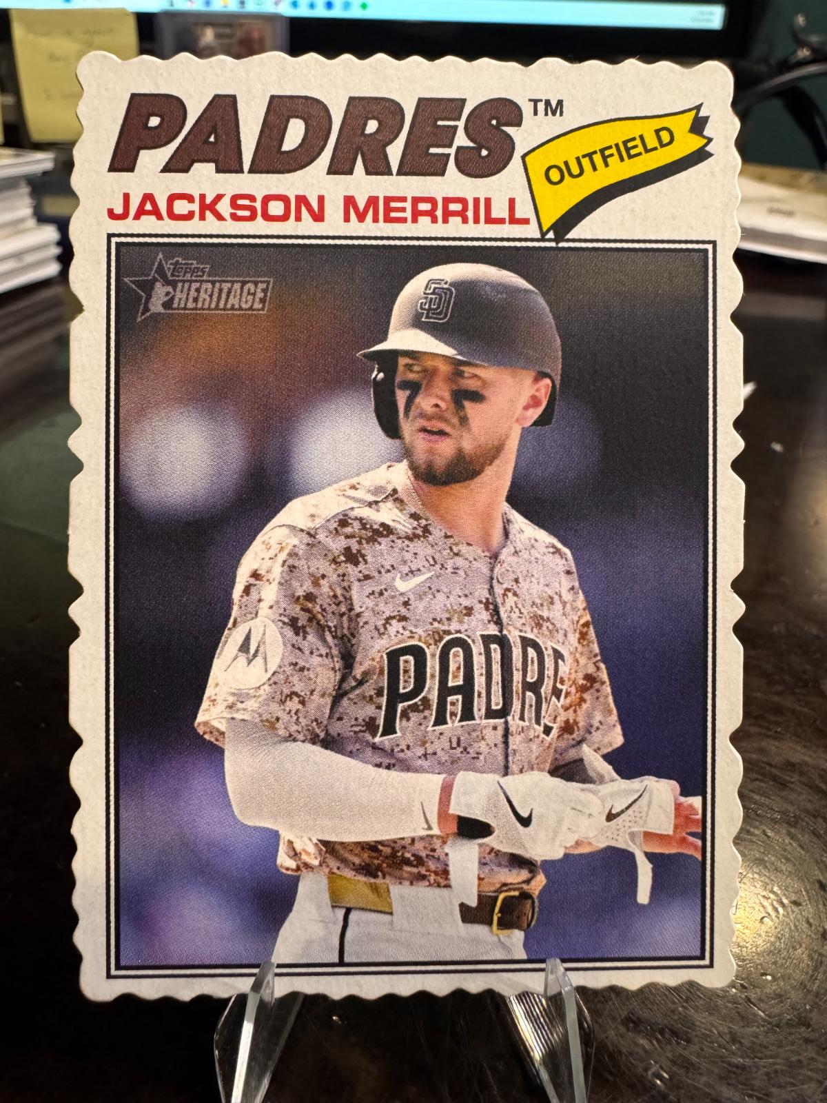 Jackson Merrill [Deckle Edge] #351